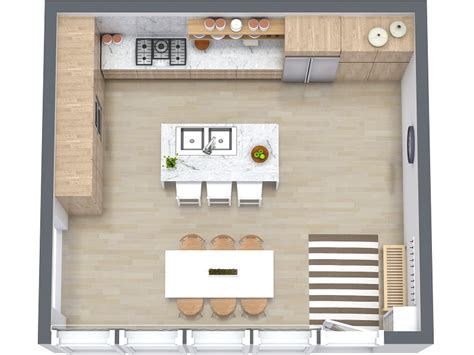 3 Best Kitchen Floor Plan For Your Next Renovation In 3d Format