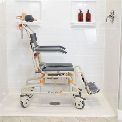 Roll In Buddy Tilt Shower Commode Wheelchair Elderease