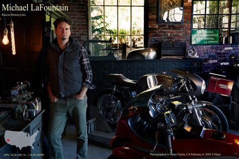 The Motorcycle Portraits Michael Lafountain The Vintagent
