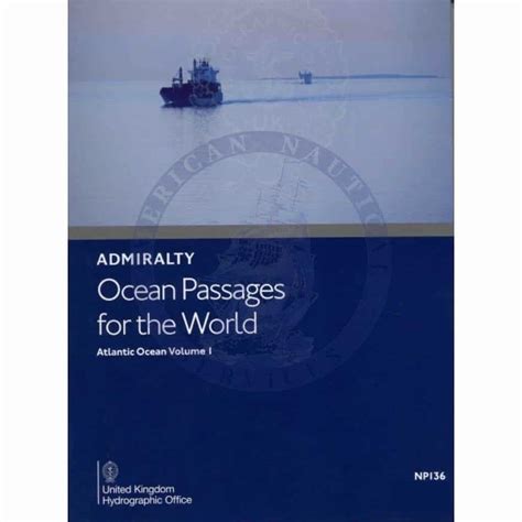 Admiralty Ocean Passages For The World Vol 1 Atlantic Ocean The