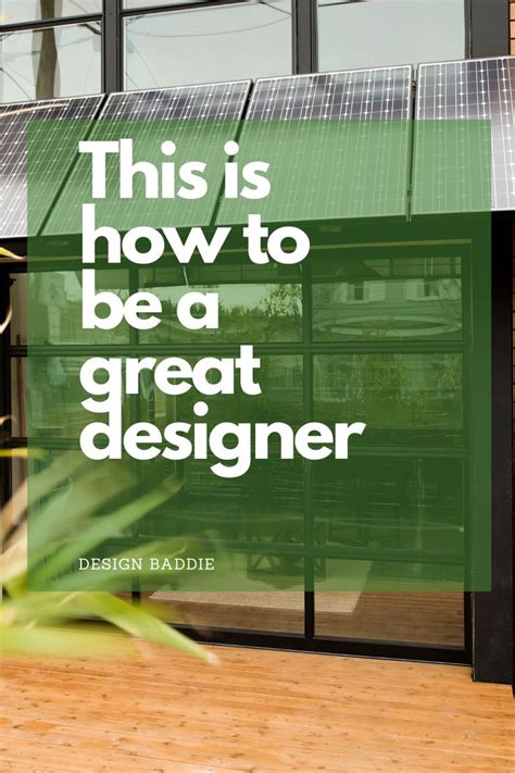 How To Be A Great Designer How To Become An Interior Designer