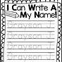 I Can Write My Name Worksheet