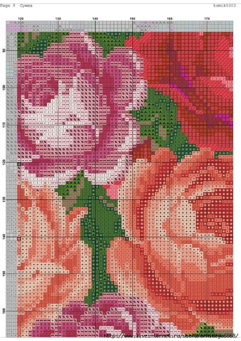 Российский Сервис Онлайн-Дневников | Floral cross stitch ...