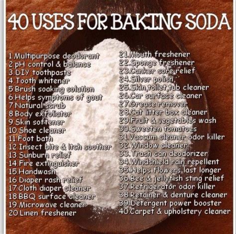 40 Uses For Baking Soda Musely