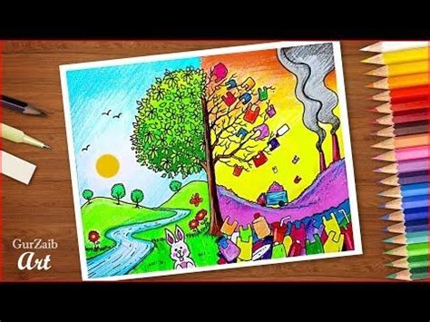 Plastic mukt bharat poster chart drawing || Ban Plastic ... 30+ ide environment drawing poster on save forest earth day poster competition 2010 eohsi 40 save environment posters competition ideas save environment lihat demikian saja postingan tentang environment drawing poster on save forest yang dapat kami.