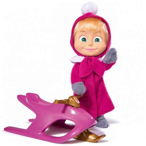 Masha And The Bear Masha Snowbob Fun Online At Best Price Girls Toys Lulu Kuwait
