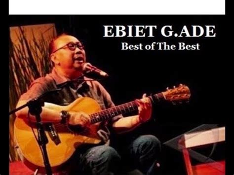 He was interested in poetry and wanted to be a poet. Koleksi Album Terbaik Ebiet G. Ade - YouTube in 2020 | Youtube videos, Music, Youtube