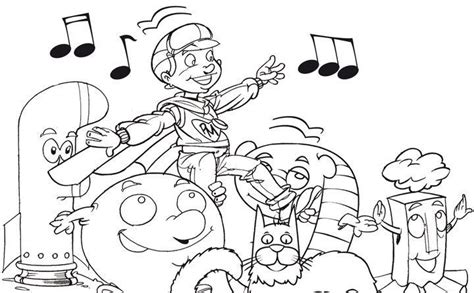 PM et les Alphas - Photo de Coloriage de la Planète des Alphas - Alphas
