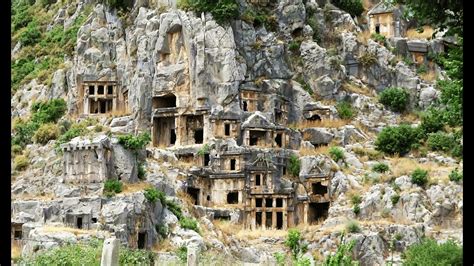 Sunken city of lake kekova. Turkey. Demre. Lycian tombs.(Турция. Демре. Ликийские ...