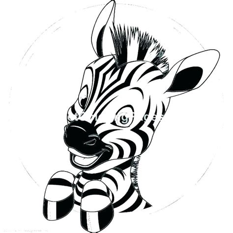 Cute baby zebra coloring pages. Cute Baby Zebra Drawing | Free download on ClipArtMag