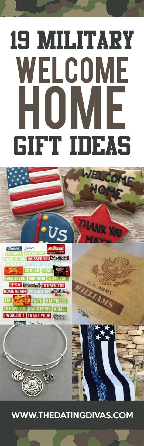 Help family and friends settle into their new home (or apartment!) with the perfect gift for a fresh beginning.choose a customized piece of artwork to fill empty walls, spring for a traditional broom gift, or give small items that allow the homeowners to build new. Deployment Gifts For Military | Welcome home gifts ...