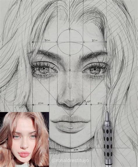 Pin By Haya Alotaibi On Art Realistic Drawings Face Art Painting