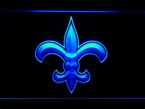 New Orleans Saints 1967 1999 Led Neon Sign Legacy Edition Fansignstime