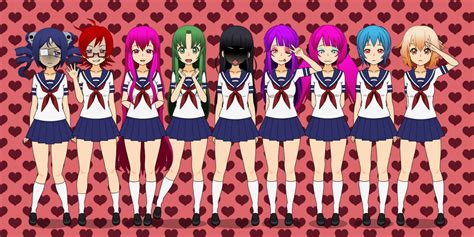 Other Students In Yandere Simulator Kisekae By Castermo23 On Deviantart
