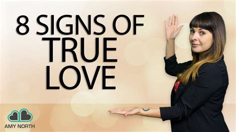 You may feel crazy in love for a few weeks early in a relationship, but after a while, his habit of chewing with. 8 Signs of True Love - YouTube