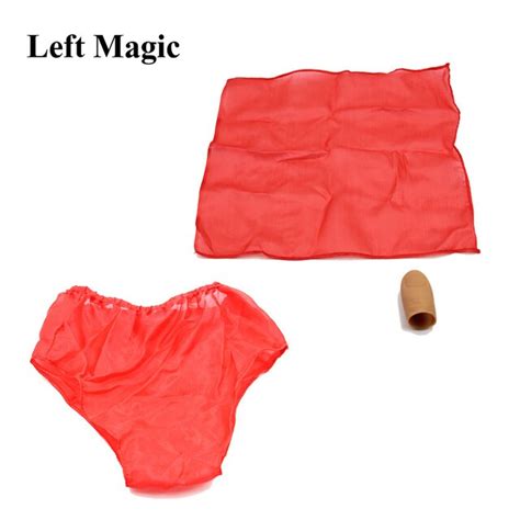 1 Set Silk To Panties Magic Silk Scarf Silk To Panty Magic Tricks