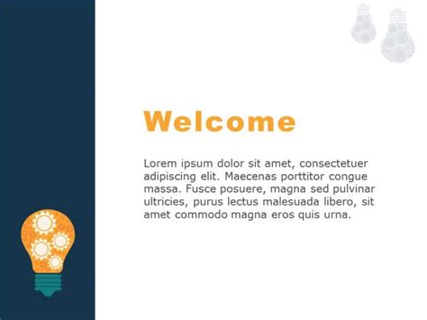 Welcome And Introduction Powerpoint Template Slideuplift