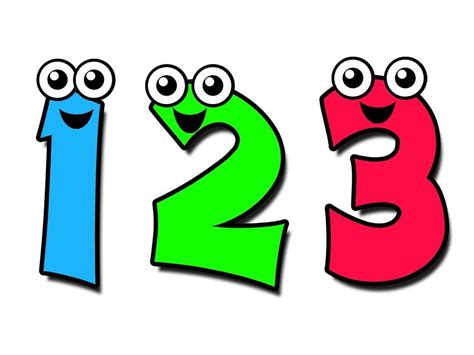 Color Numbers 123 Drawing Free Image Download