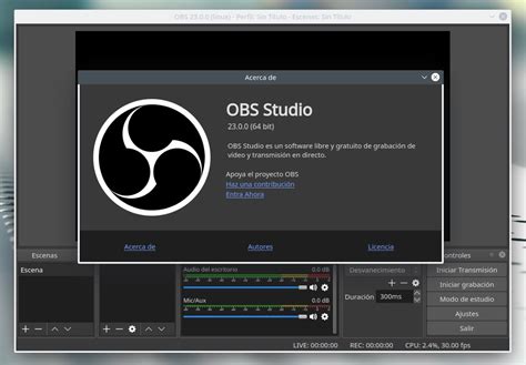 Obs Studio 23 Acelera La Codificación De Vídeo En Linux Muylinux