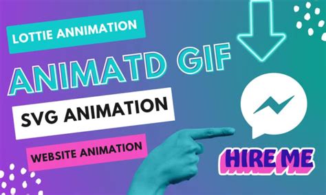 Create Animated Gif Or Lottie Json Svg Animation Ui Animation For Website