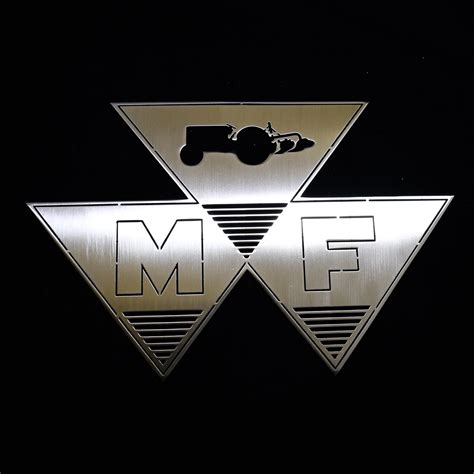 We have 2 free massy vector logos, logo templates and icons. Stainless Steel Massey Ferguson Badge - Bespoke Laser Art