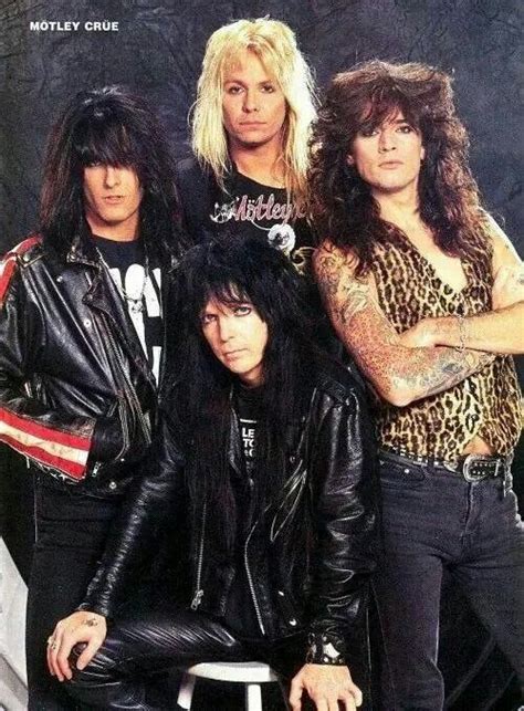 Early 1980s Tommy Lee Motley Crue Glam Metal