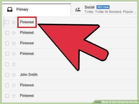 4 Ways To Sort Gmail By Sender Wikihow
