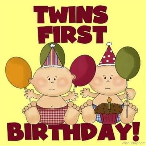 Happy Birthday Twins Cartoon Its The Fact That Your Message Is