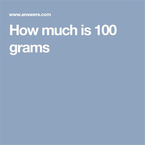 How much is 500 grams? How much is 100 grams | Recipe in grams, How to cook pasta ...