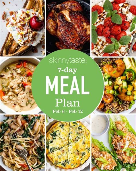 Skinnytaste Meal Plan Week Of February 6 Healthy Meal Plans Meal