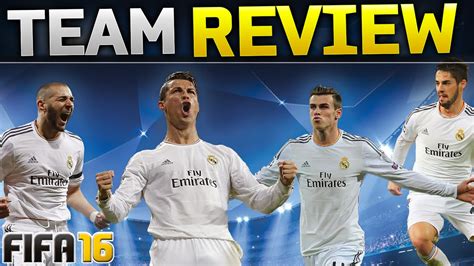 Real madrid club de fútbol. FIFA 16 REAL MADRID TEAM REVIEW / BEST LINE-UP - FORMATION ...