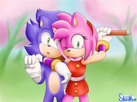 Sonic And Amy Sonic Boom By Xshadilverx On Deviantart