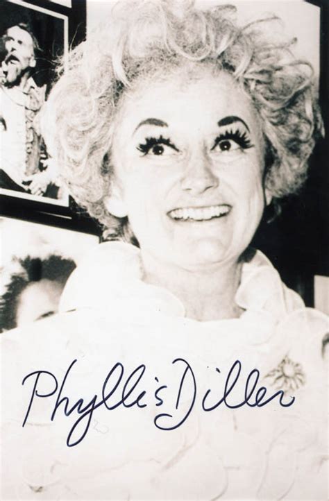 phyllis diller autographed signed photograph historyforsale item 274241