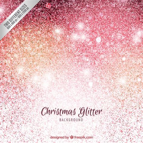 Christmas Background In Glitter Style Vector Free Download