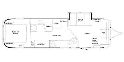 Airstream Classic Limited Series M Sod Specs And Standard