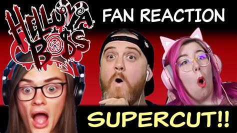 Helluva Boss Fan Reaction Supercut Youtube