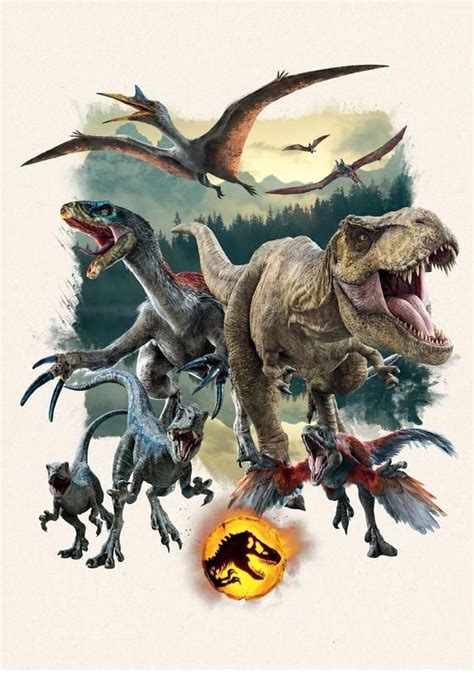 Jurassic World Dominion Poster Jurassic Park Jurassic World
