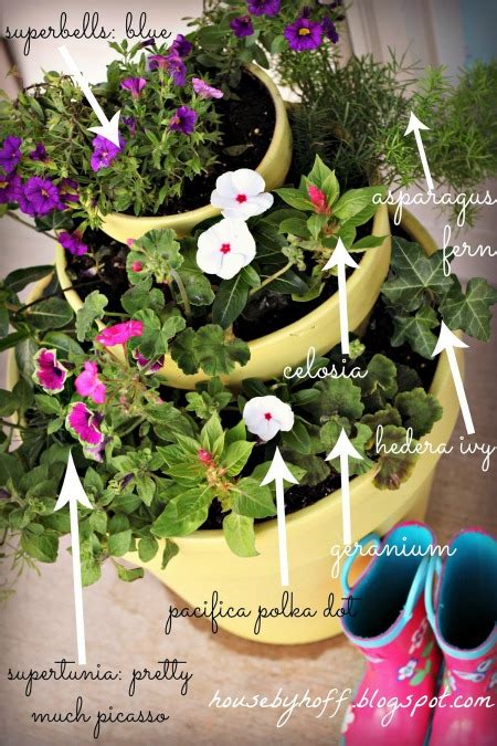 10 Amazing Flower Towertipsy Pot Planter Ideas A