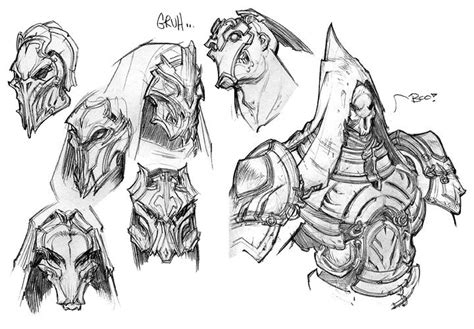 Darksiders Characters By Paul Richards Concept Art In 2019