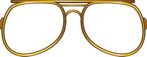 Free Gold Glasses Png Download Free Gold Glasses Png Png Images Free