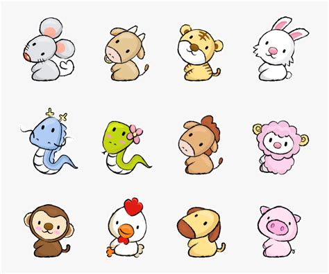 Zodiac Clipart Transparent Cute Easy Animal Drawings Free