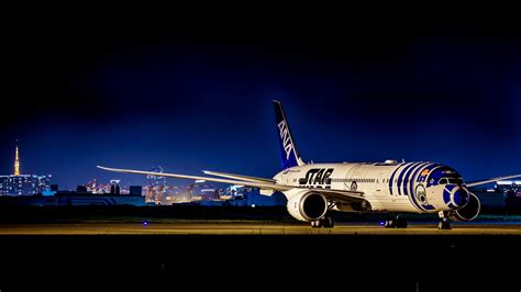 Wallpaper Night Vehicle Photography Airplane Boeing 777 Boeing