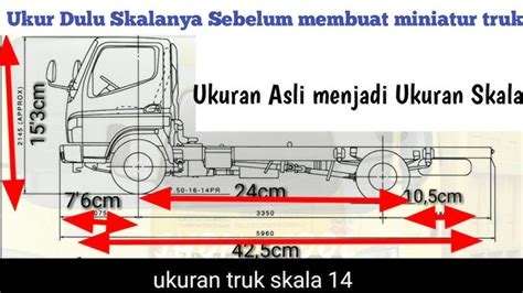 Mitsubishi hino nissan isuzu ukuran karoseri bak. Skala Miniatur Ukuran Kabin Truk Canter : Miniatur Truk ...