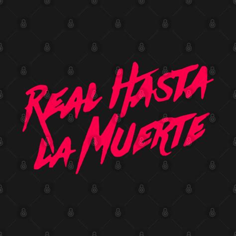 Real Hasta La Muerte Logo Red Real Hasta La Muerte Logo Long Sleeve