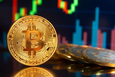 Bitcoin Stock Image Bitcoin On The Chip New Crypto Currency