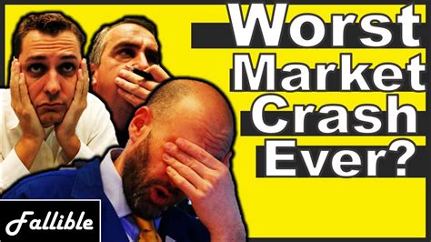 Stock market has been crushed by the novel coronavirus pandemic over the past month. Market Crash 2020🔻Worse Than The Great Depression Crash ...
