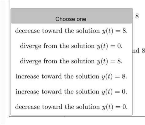 Solved Draw A Direction Field For The Differential Equation