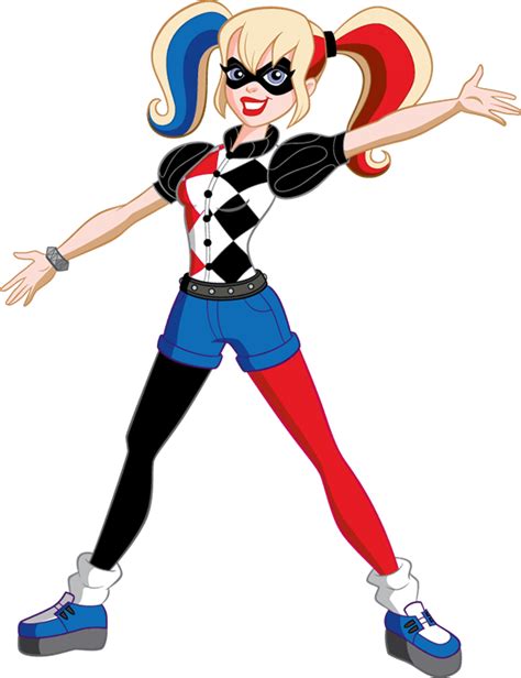 Dc Super Hero Girls Harley Quinn Png Transparente Stickpng