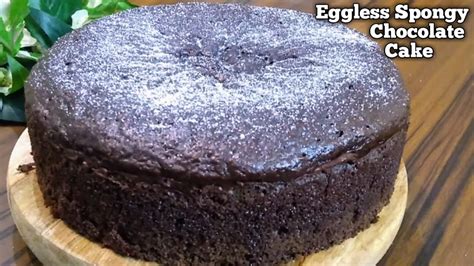 Eggless Yummy Chocolate Condensed Milk Cake Without Oven Recipe Easy Eggless Chocolate Cake