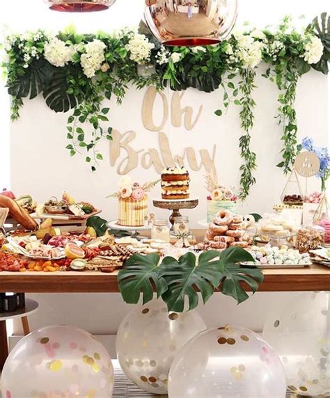 So you're planning a baby shower & looking for the perfect baby shower desserts to compliment your party! 49 Cute Baby Shower Dessert Table Décor Ideas - DigsDigs
